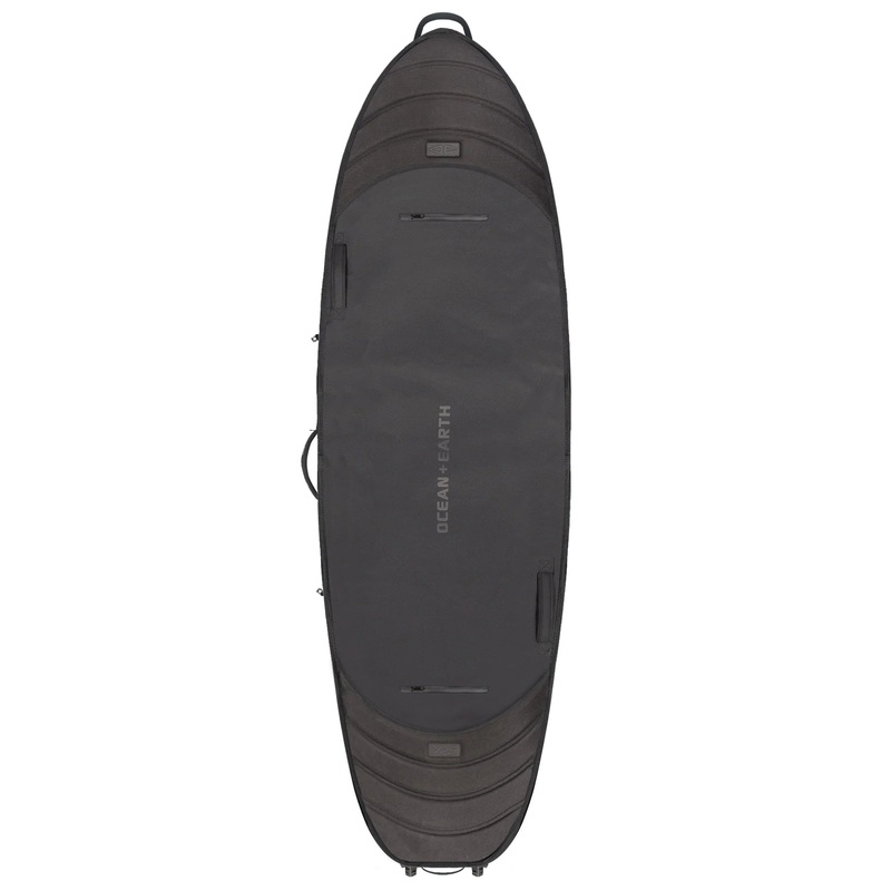 APEX FISH/SHORTBOARD TRAVEL COVER 4 WHEEL - BLACK