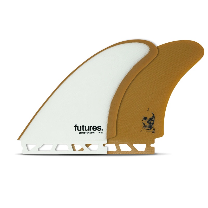 Christenson Fibreglass Twin - White/Brown