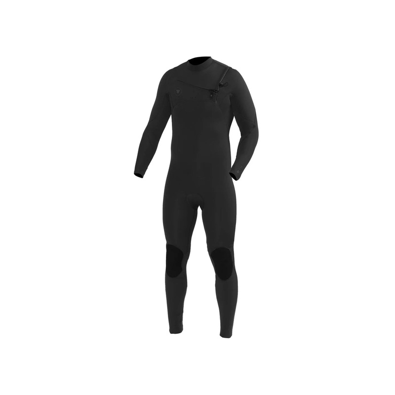 MEN'S 7 SEAS 4/3MM CHEST ZIP STEAMER - STEALTH