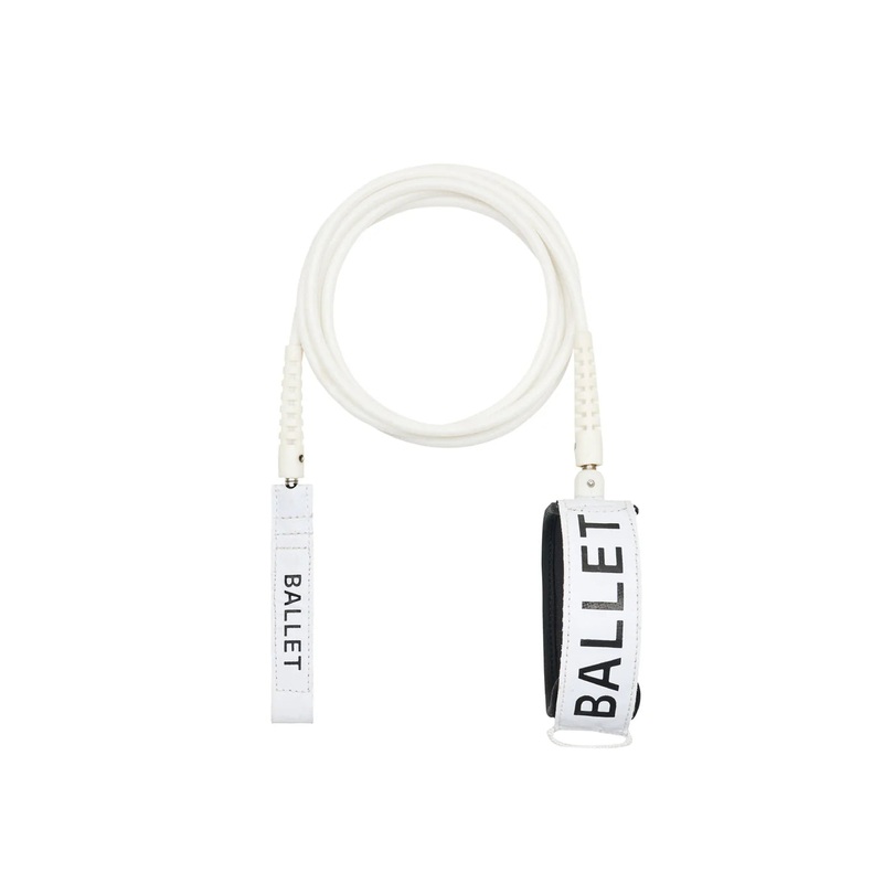 PIROUETTE REG 6FT LEASH - WHITE