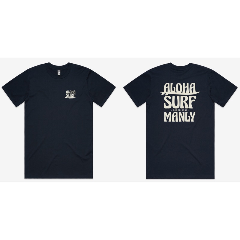 Aloha Surf Shop Tee - Navy