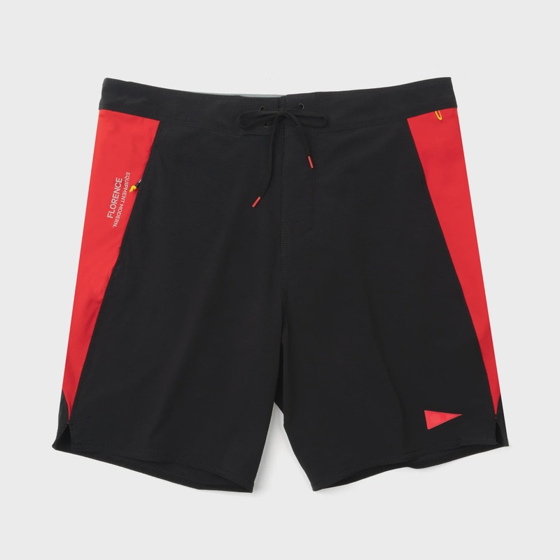 F1 Burgee Cordura Boardshort - Black Racing Red