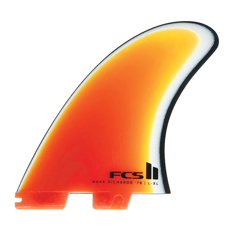 FCS II Mark Richards 78 L-XL Twin Fin Set - Dark Sunset