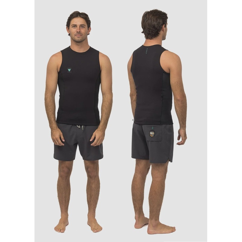 HIGH SEAS II 1MM VEST - BLACK