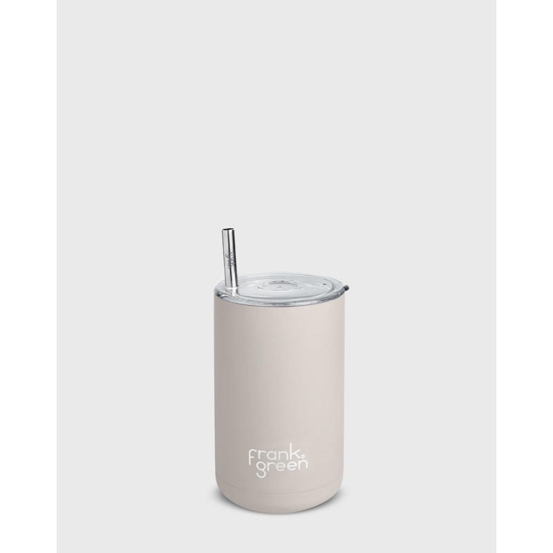 Iced Coffee Cup with Straw