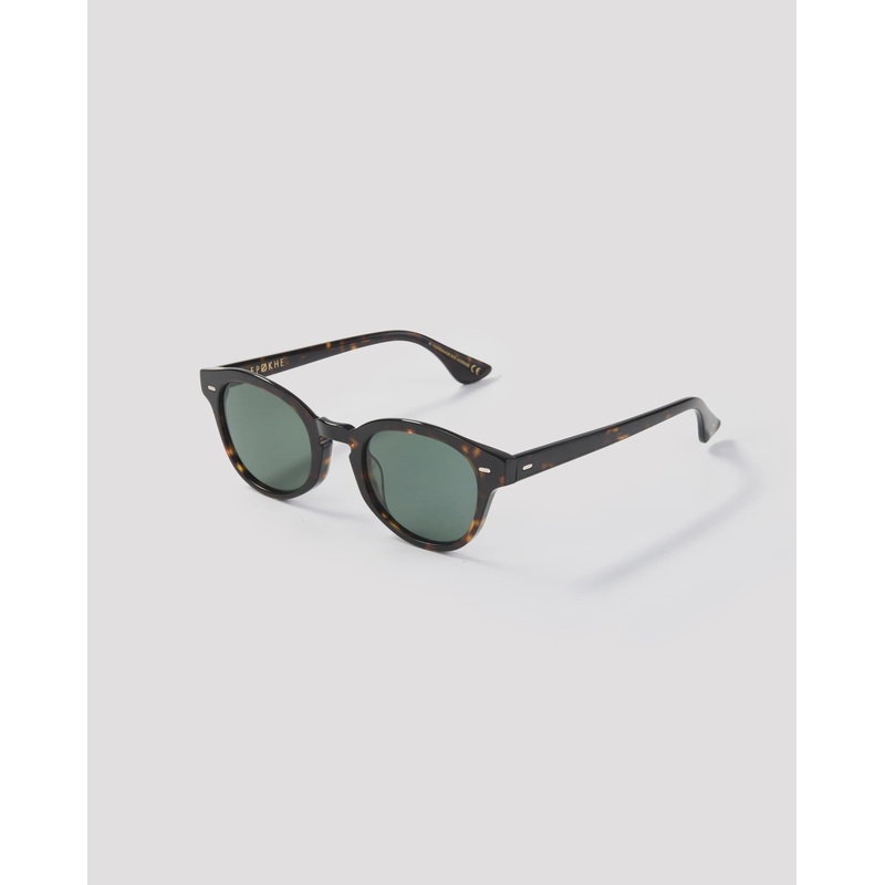 Coil - Dark Tortoise Polished / Green Polarized