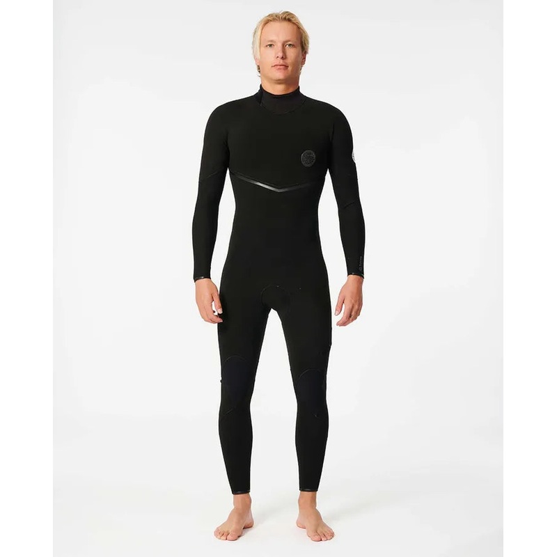 E-Bomb 3/2 Back Zip Wetsuit - Black