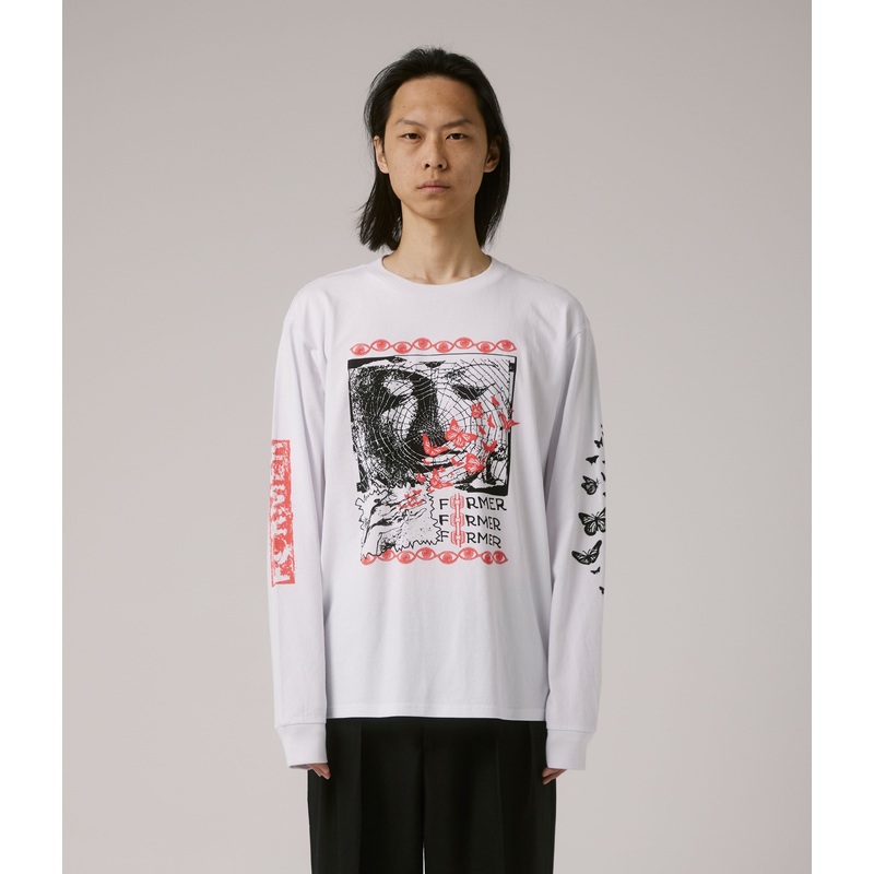 PROWL LS T-SHIRT - WHITE