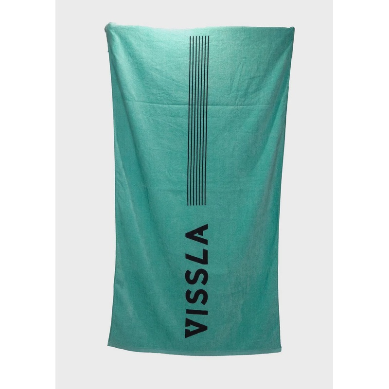 Stoked Printed Beach Towel - Jade