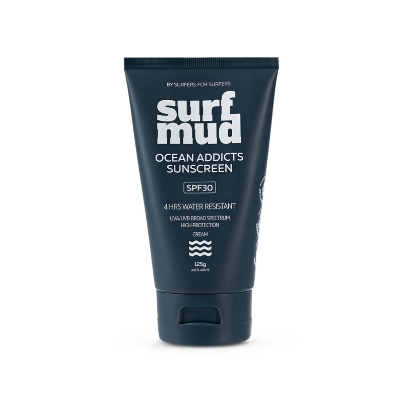SURFMUD OCEAN ADDICTS SPF30 SUNSCREEN 125G