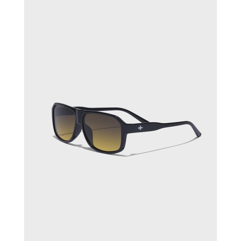 THE EXECUTIVE - POLISHED BLACK/AMBER FADE POLARISED