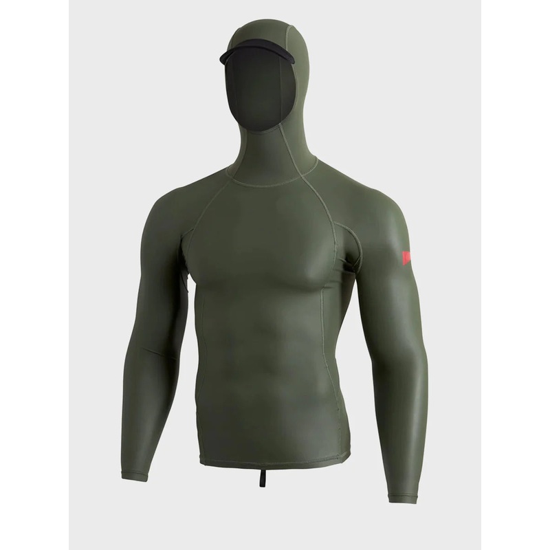 WINDSHIELD LONG SLEEVE HOODED RASHGUARD - THYME