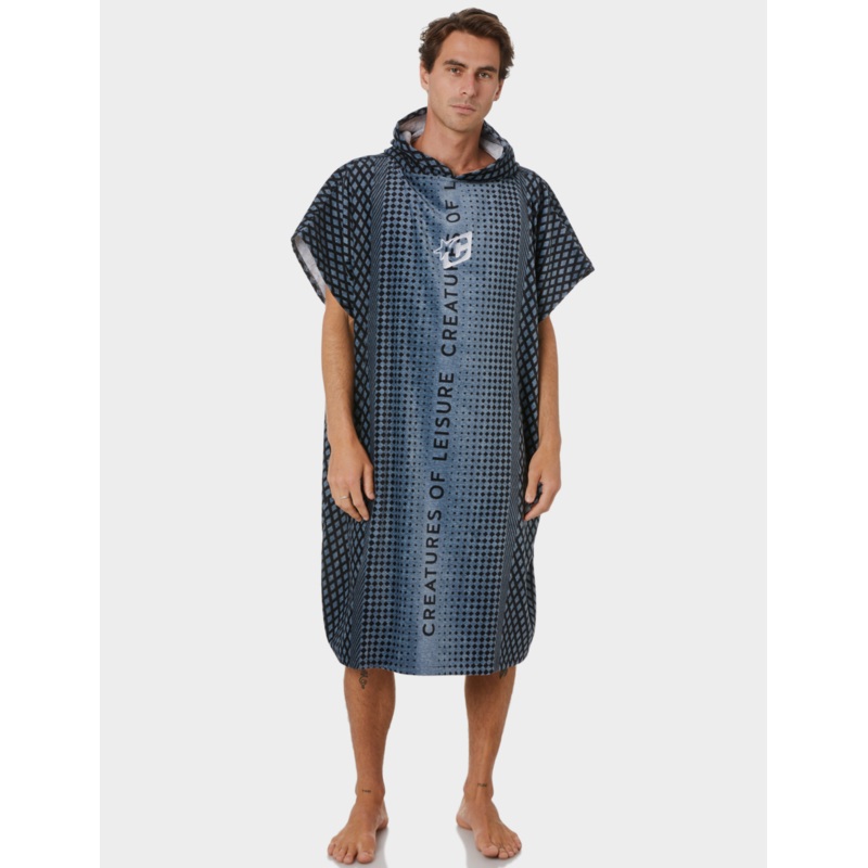 RELIANCE PONCHO - SLATE BLUE