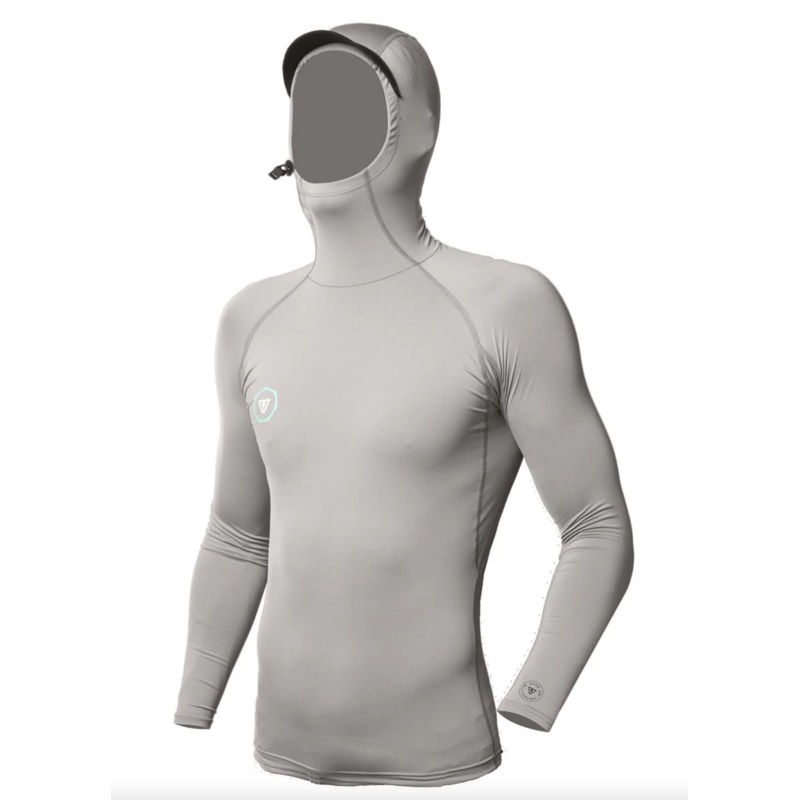 WARM SEAS ECO HOODED LYCRA-GREY