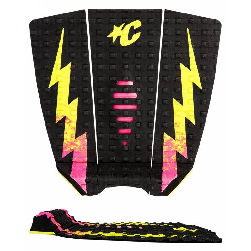 MICK EUGENE FANNING LITE GRIP - BLACK PINK FADE LIME