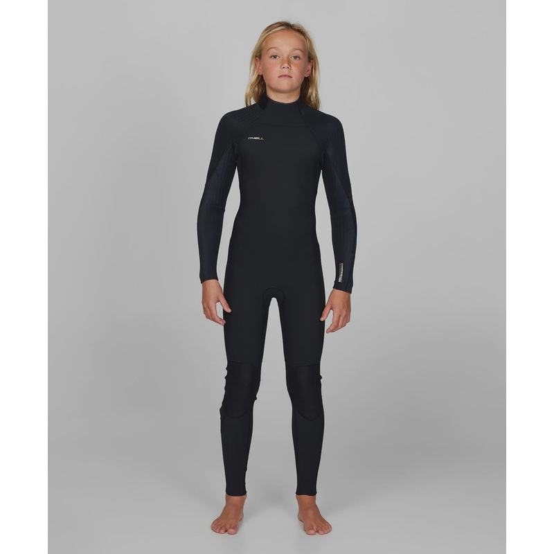 Boy's HyperFreak 3/2+ Steamer Back Zip Wetsuit - Black