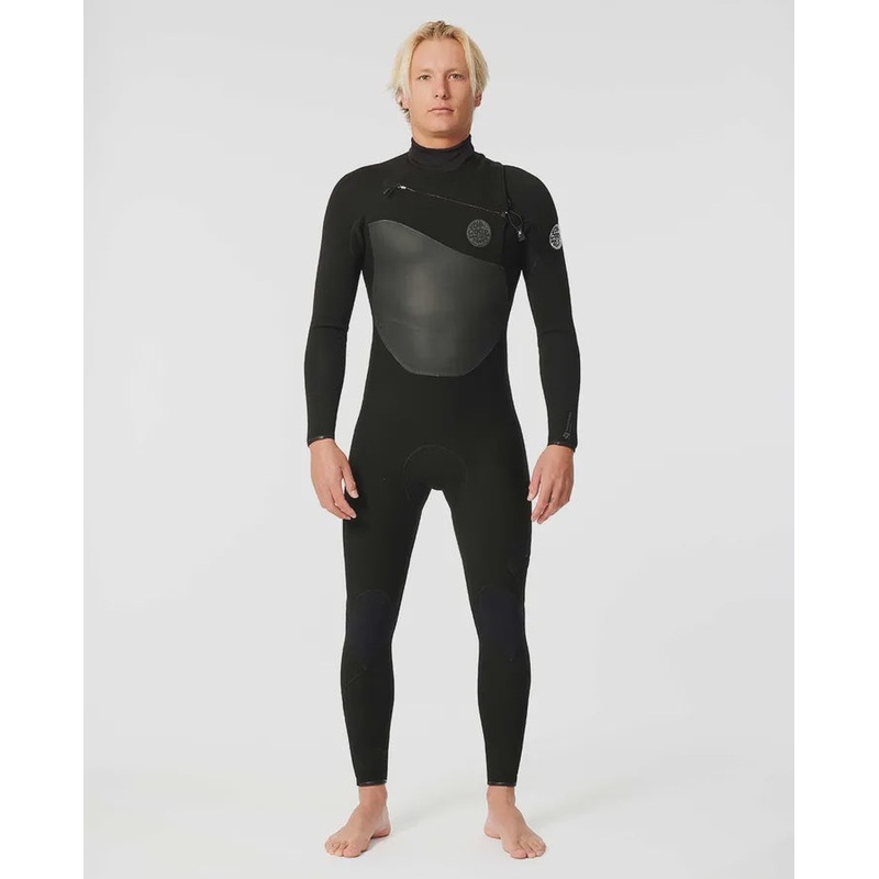 Flashbomb 3/2 Chest Zip Wetsuit - Black