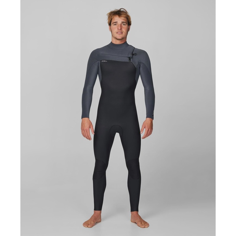 HyperFreak 3/2+ Steamer Chest Zip Wetsuit - Graphite