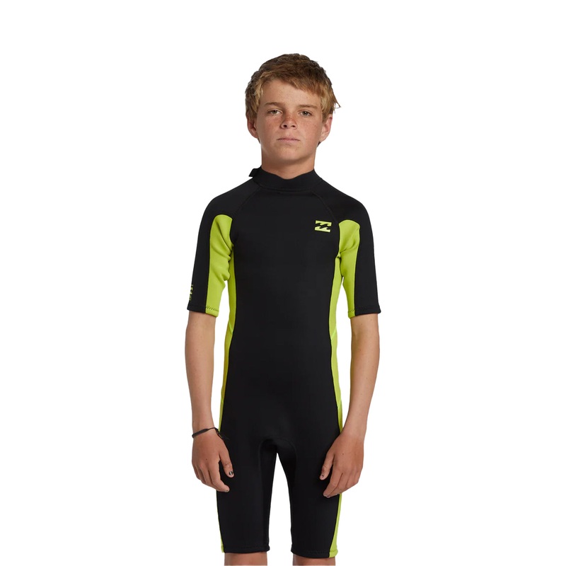 Billabong Boys (8-16) 2/2mm Foil Back Zip Short Sleeve Springsuit