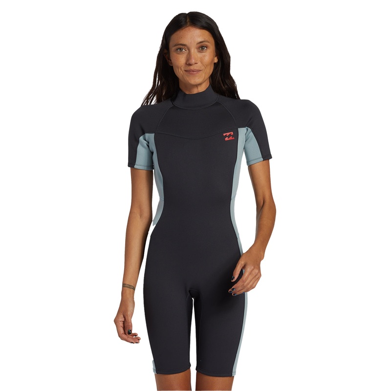 Billabong Womens 2/2mm Foil FL Short Sleeve Springsuit