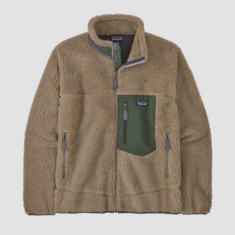 Men's Classic Retro-X Fleece Jacket - Seabird Gray