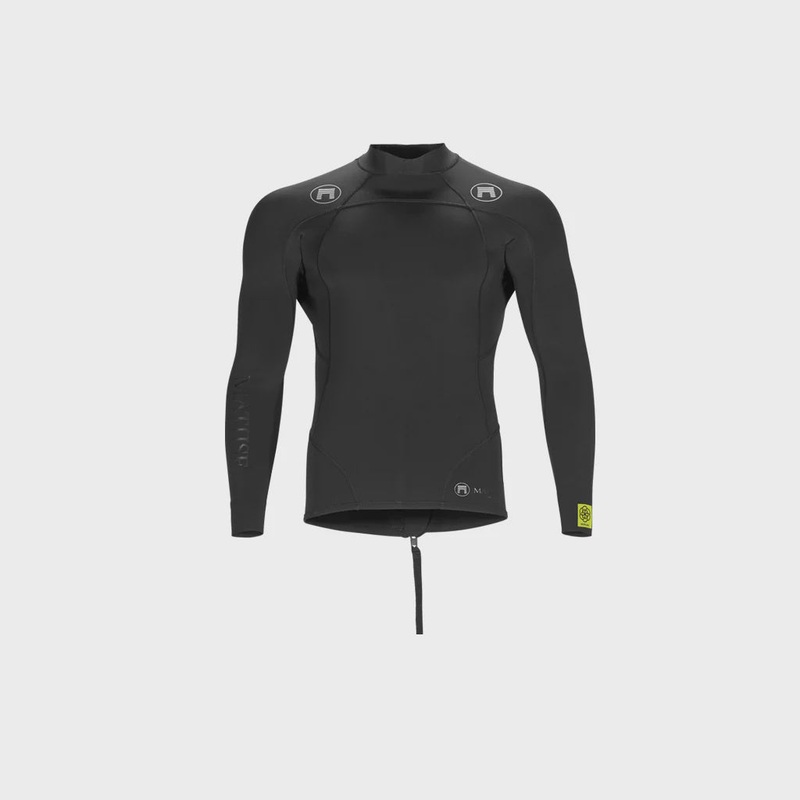 Philo Hydrasilk 1mm Wetsuit Jacket - Black