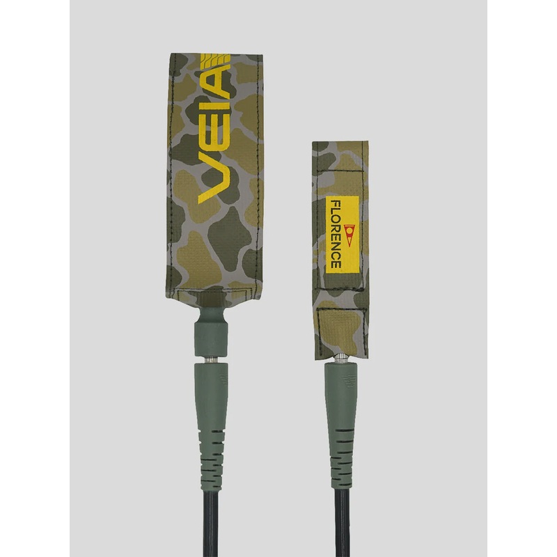 VEIA x Florence JJF Pro 6ft 7.5mm Leash - Camo