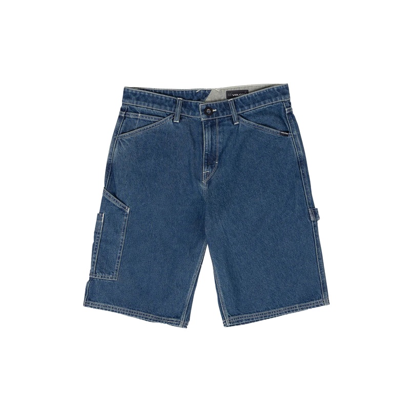 Volcom Mens Laboured Denim Utility Shorts