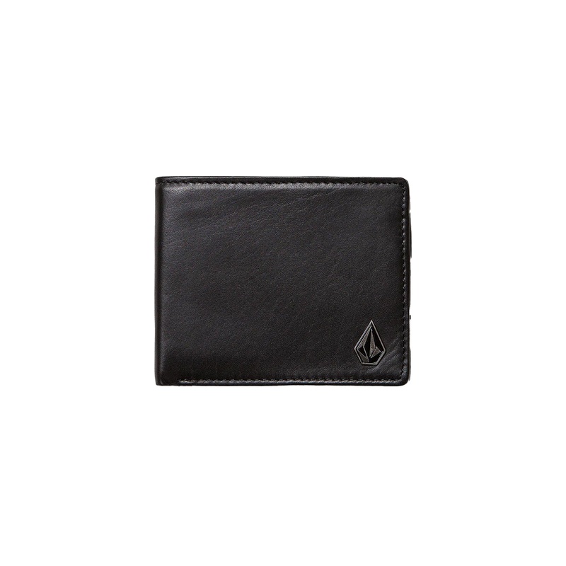 Volcom Single Stone Leather Wallet