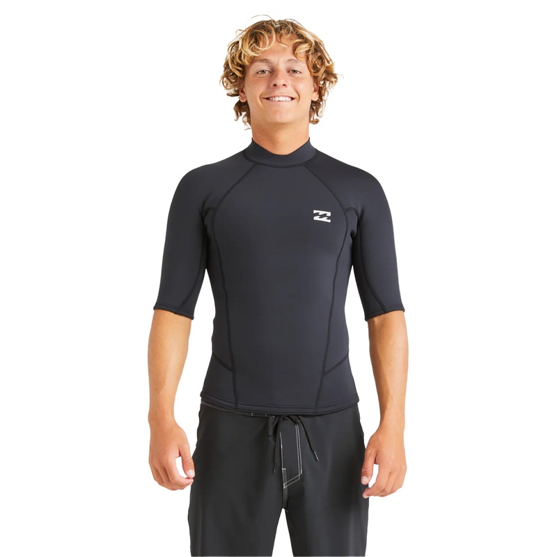 Billabong Mens Absolute Short Sleeve Surf Wetsuit Top
