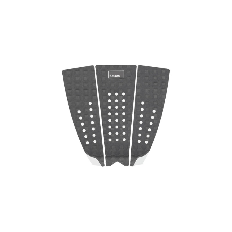 Futures Fins Brewster Narrow 3PC Traction Pad - Grey