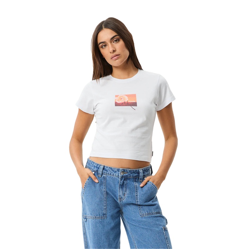 Afends Womens Film Baby Tee