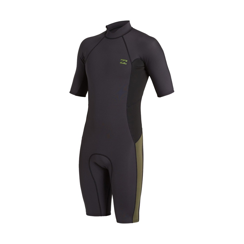 Billabong 202 2mm Absolute Back Zip Short Sleeve Springsuit