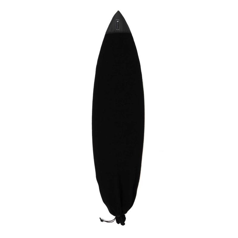 Creatures of Leisure Shortboard Icon Surfboard Sock (Sox) Black Cover