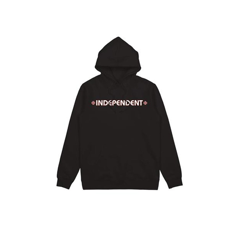 Independent Bar Cross Youth Pop Hood - Black