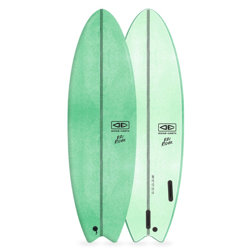 5'6 Ocean & Earth Ezi Rider Softboard - Fins Included