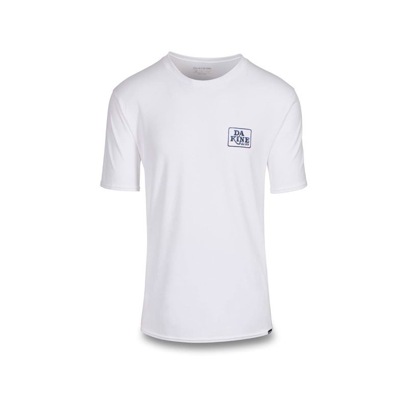 Dakine Inlet Loose Fit Short Sleeve Rashshirt White