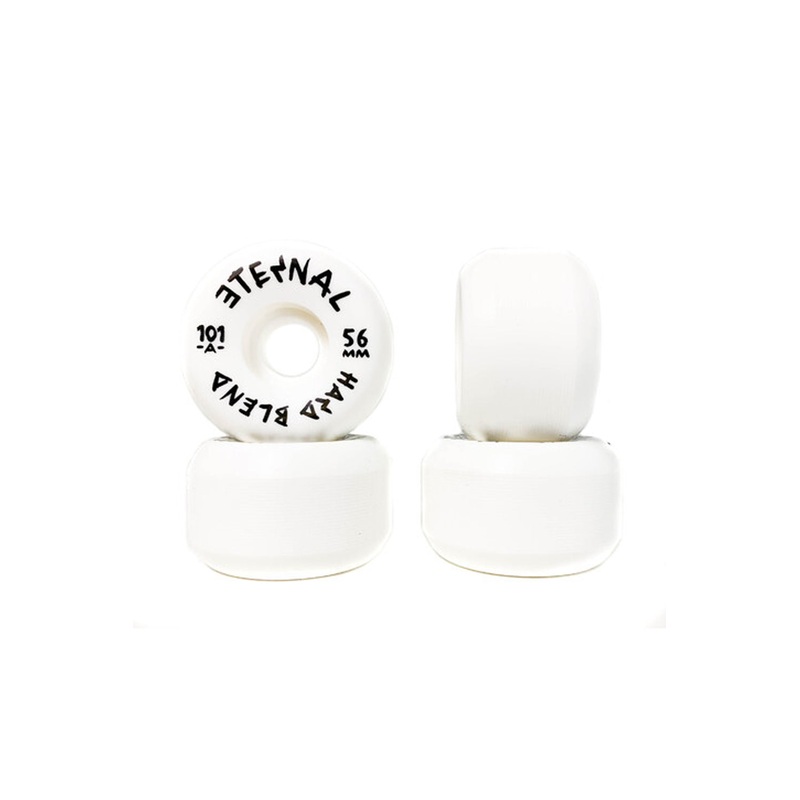 Eternal Skate Wheels 56mm (101A) Hard Blend White