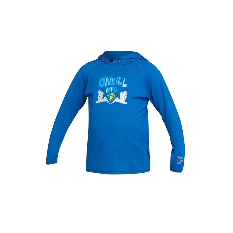 O'Neill Toddler Skins Hoodie Rash Vest - Ultra Blue