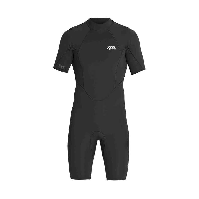 XCEL Comp 1/0.5mm Short Sleeve Back Zip Springsuit