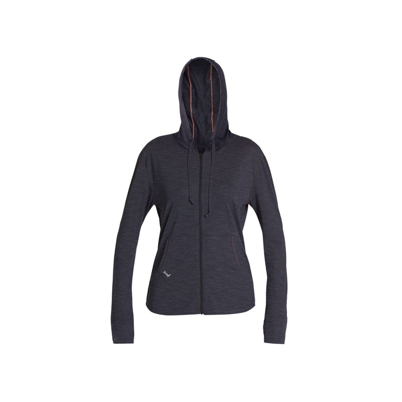 XCEL VENTX Front Zip Logn Sleeve Rashsirt Hoodie