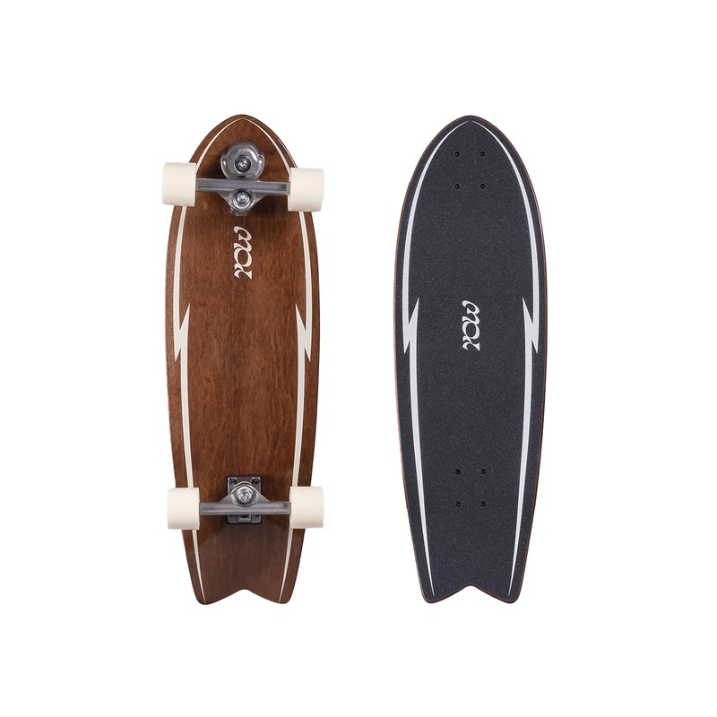 YOW Pipe 32" Power Surfing Series Surfskate - Wood