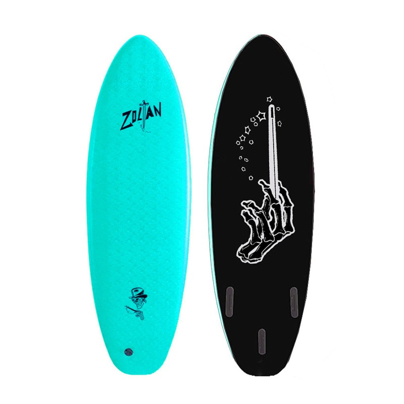 6ft Drag Board Co Zoltan Magic Wand Softboard - Comes with fins