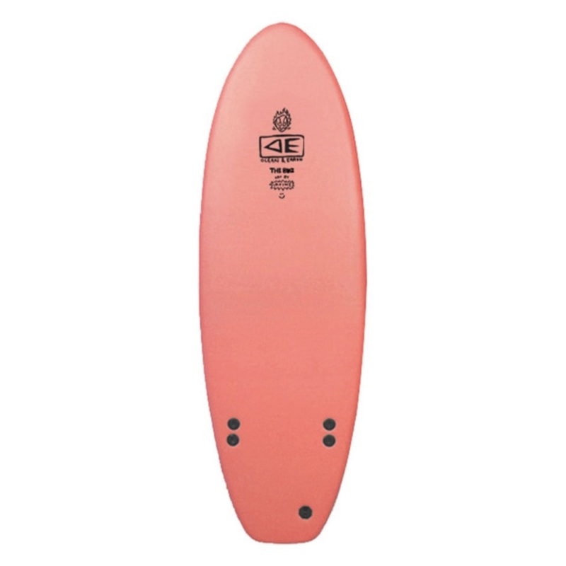 Ocean & Earth Freaks Bug Softboard - Comes with fins