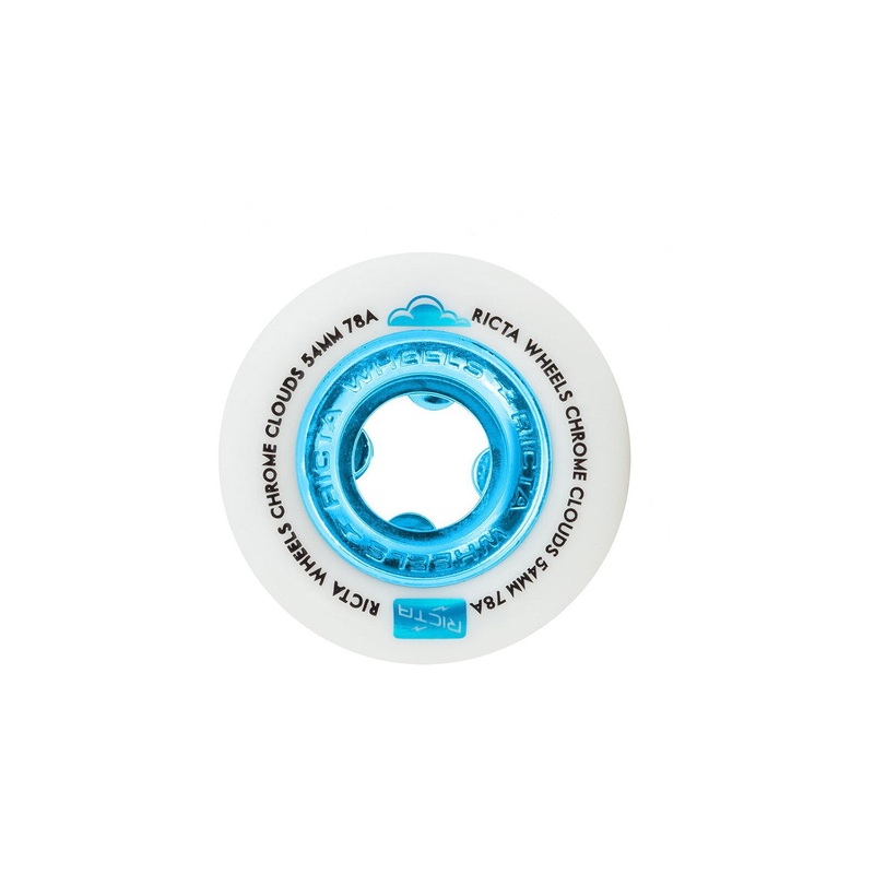 Ricta Chrome Clouds Blue Wheels 78A - 54mm