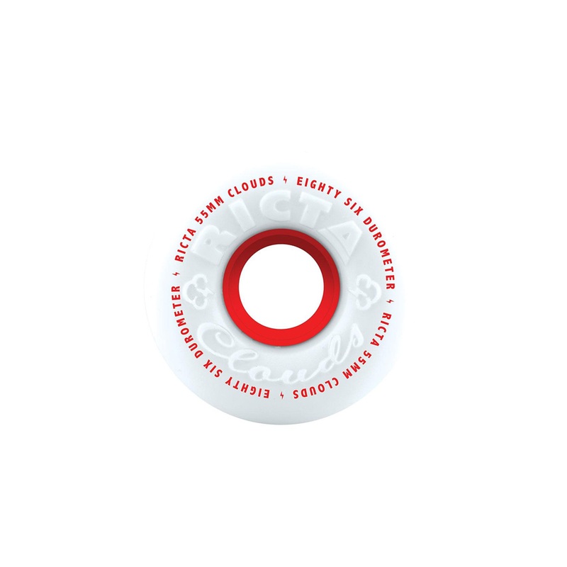 Ricta Clouds Red Skate Wheels 86A - 55mm