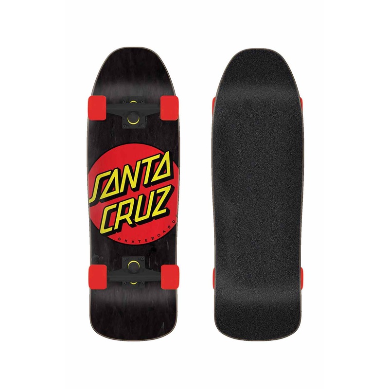 Santa Cruz Classic Dot 80'S Cruiser Skateboard - 9.35"