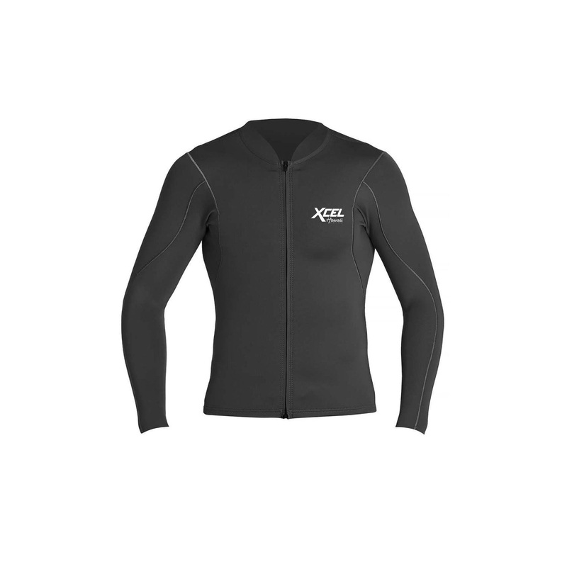 XCEL Men's 1/0.5mm Long Sleeve Front Zip Vest