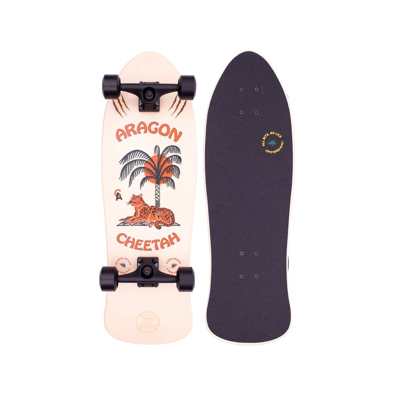 Z Flex Aragon Cheetah 80S Frog Cruiser Skateboard