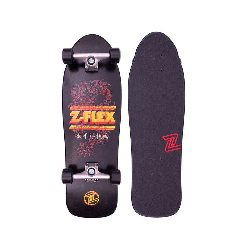 Z Flex Dragon 80s Bear Cruiser Skateboard
